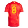 Maillot de Supporter Espagne Fabian Ruiz 8 Domicile Euro 2024 Pour Homme